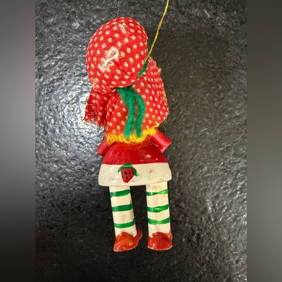 3 Vintage Wooden Doll Holiday Christmas Ornaments Made‎ in Taiwan - Picture 14 of 14